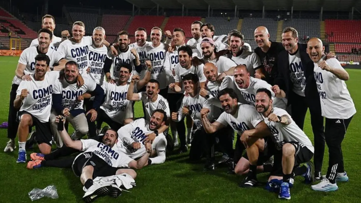 Klub yang Dimiliki Orang Indonesia, Como 1907 Ukir Sejarah, Lolos ke Liga Champions untuk Pertama Kalinya Como 1907