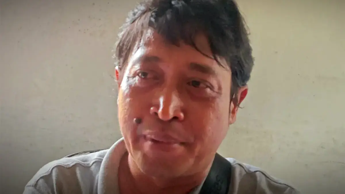 Ketua Karang Taruna Desa Cieurih, Ade Supriadi.