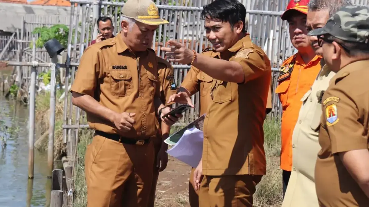 banjir rob di Desa Ambulu