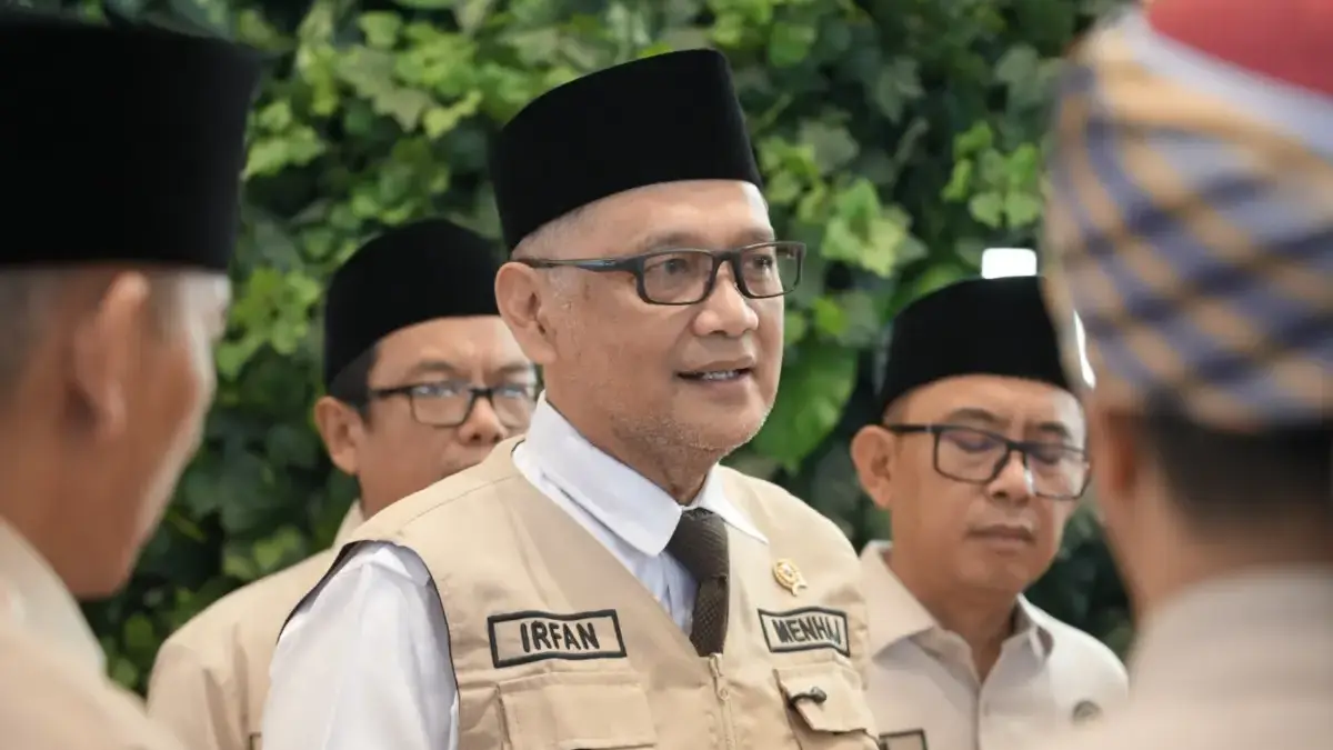 Menhaj Lepas Musrif Diny Pendamping Ibadah Haji ke Tanah Suci