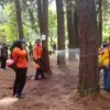 BPBD Kabupaten Majalengka bersama Paguyuban Silihwangi Majakuning menggelar simulasi penanggulangan karhutla