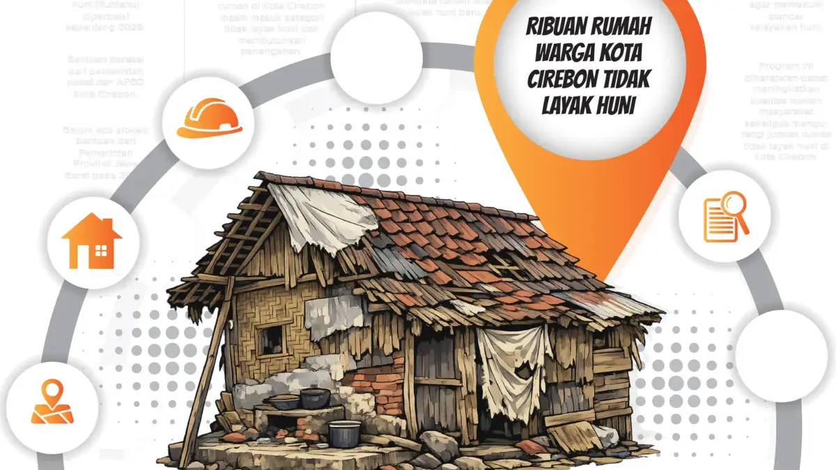 3.000 Rumah Warga Tidak Layak Huni Ilustrasi berita Rumah Warga Tidak Layak Huni