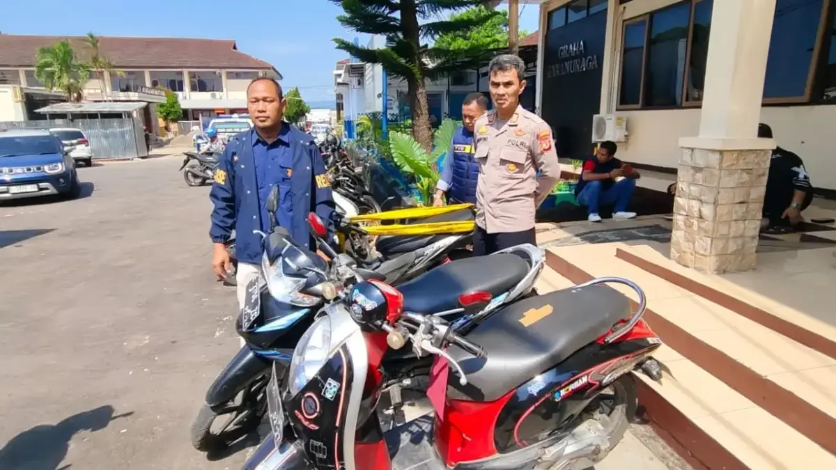 Motor Diparkir dengan Kunci Masih Menempel, Warga Cirebon Nekat Gasak Honda Revo di Cilimus Ist