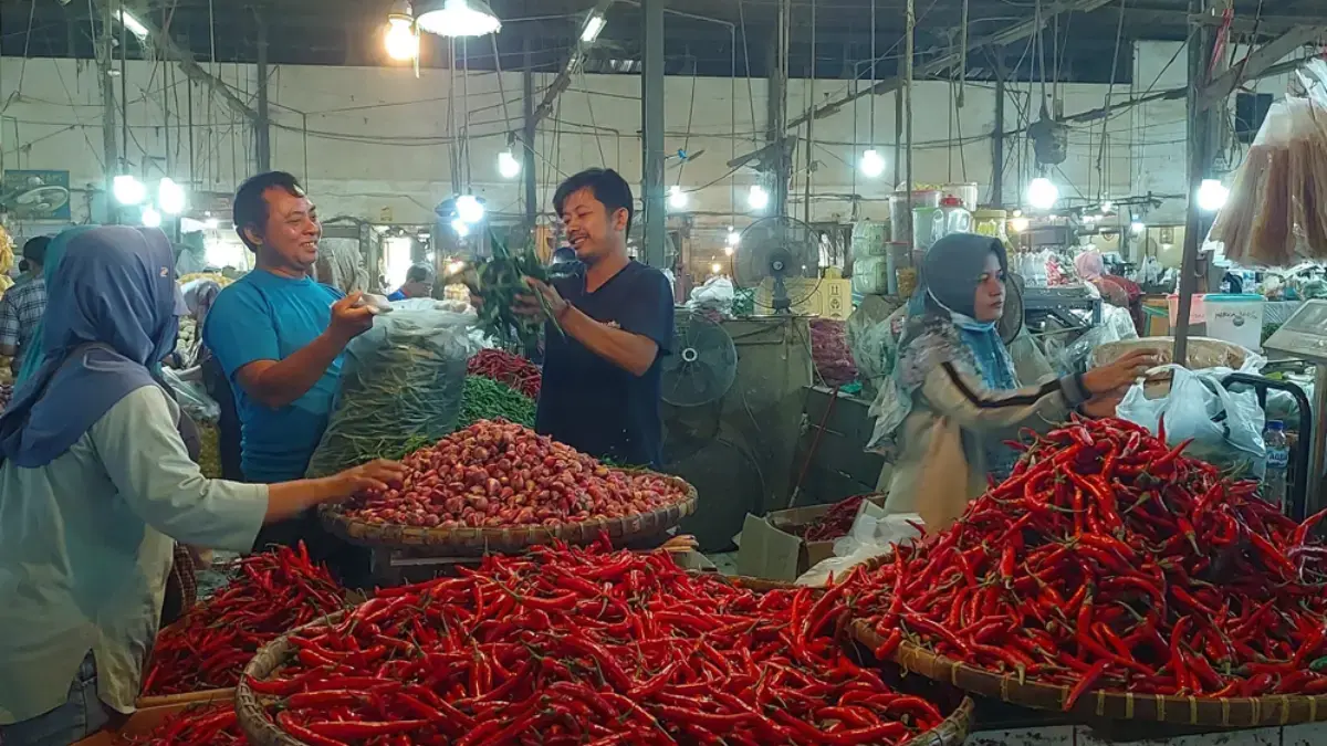 Harga cabai yang menembus Rp100 ribu per kilogram