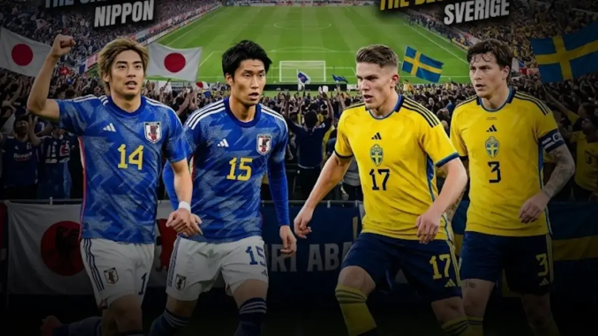 Jepang vs Swedia