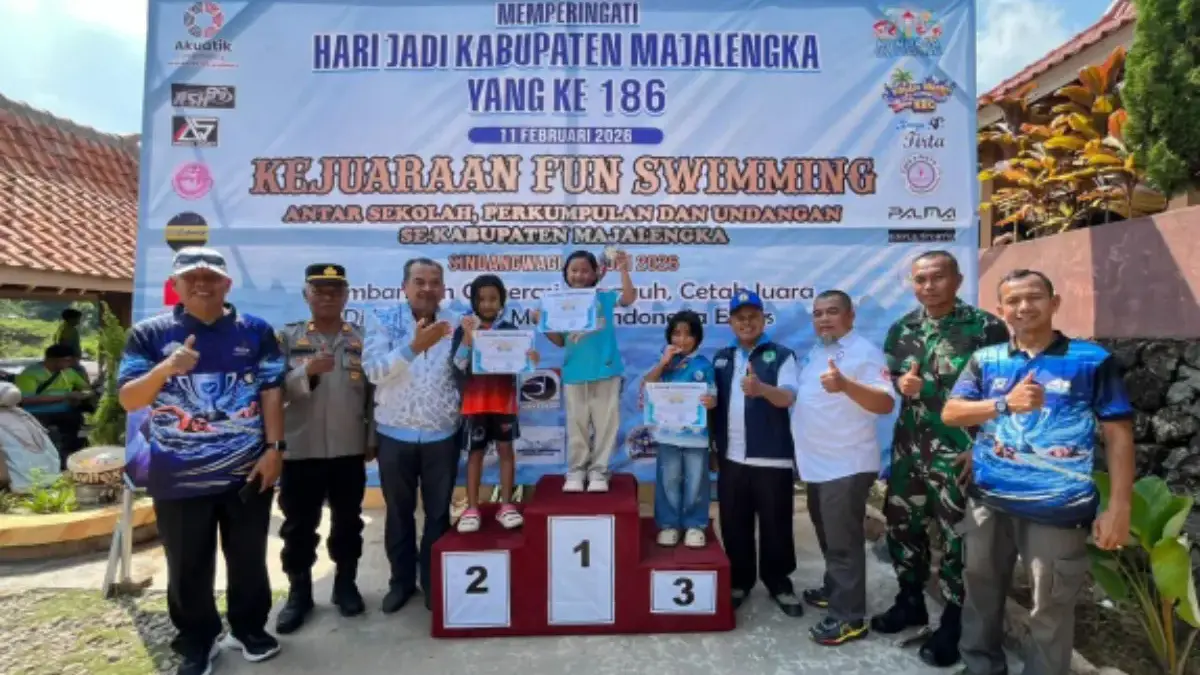 Kejuaraan Renang Antar Pelajar dan Perkumpulan Piala Kandaga Cup 2026.