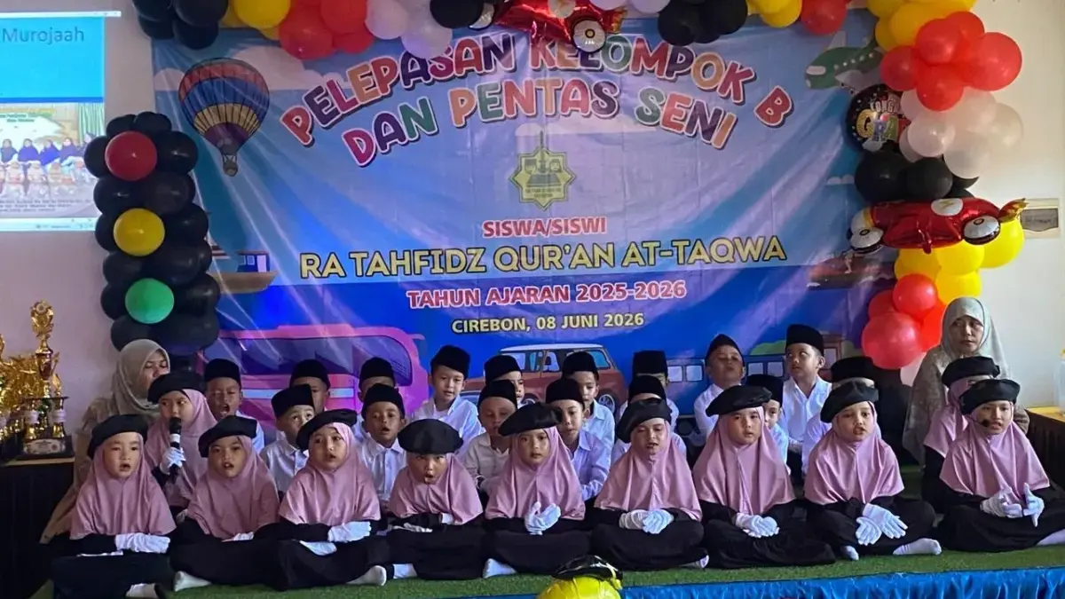 Pelepasan Siswa Kelompok B RA Tahfidz Quran Attaqwa RA Tahfidz Quran Attaqwa