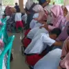 Perpisahan siswa SDN Dompyong Wetan