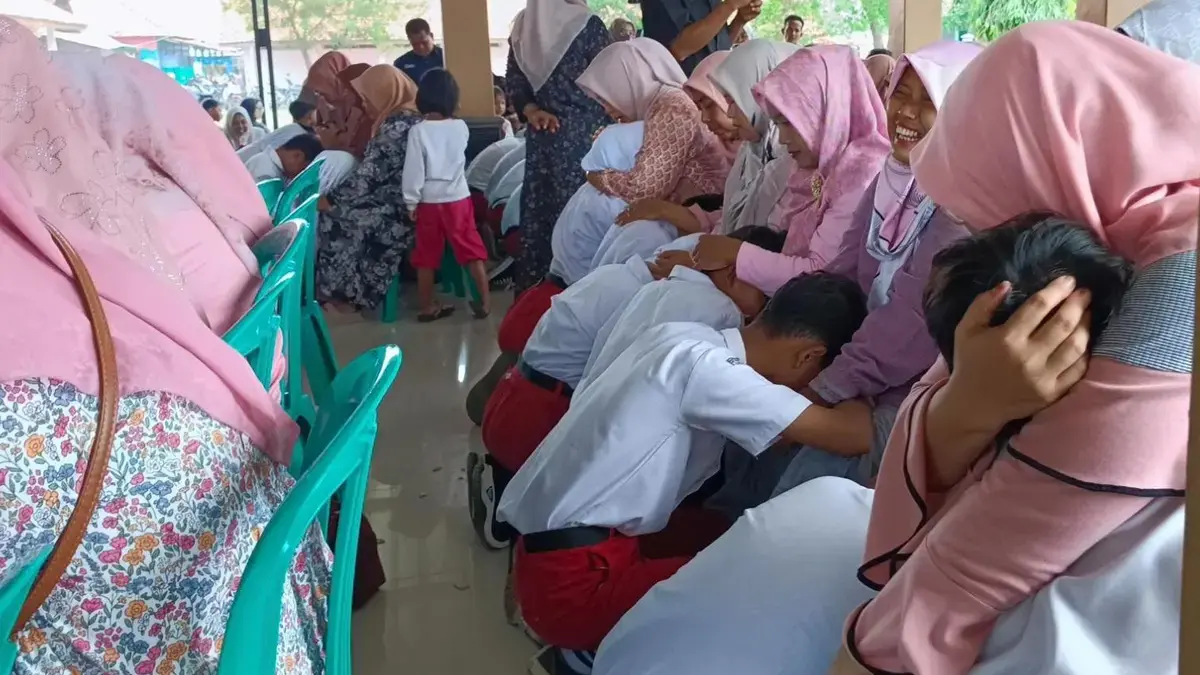 Perpisahan siswa SDN Dompyong Wetan