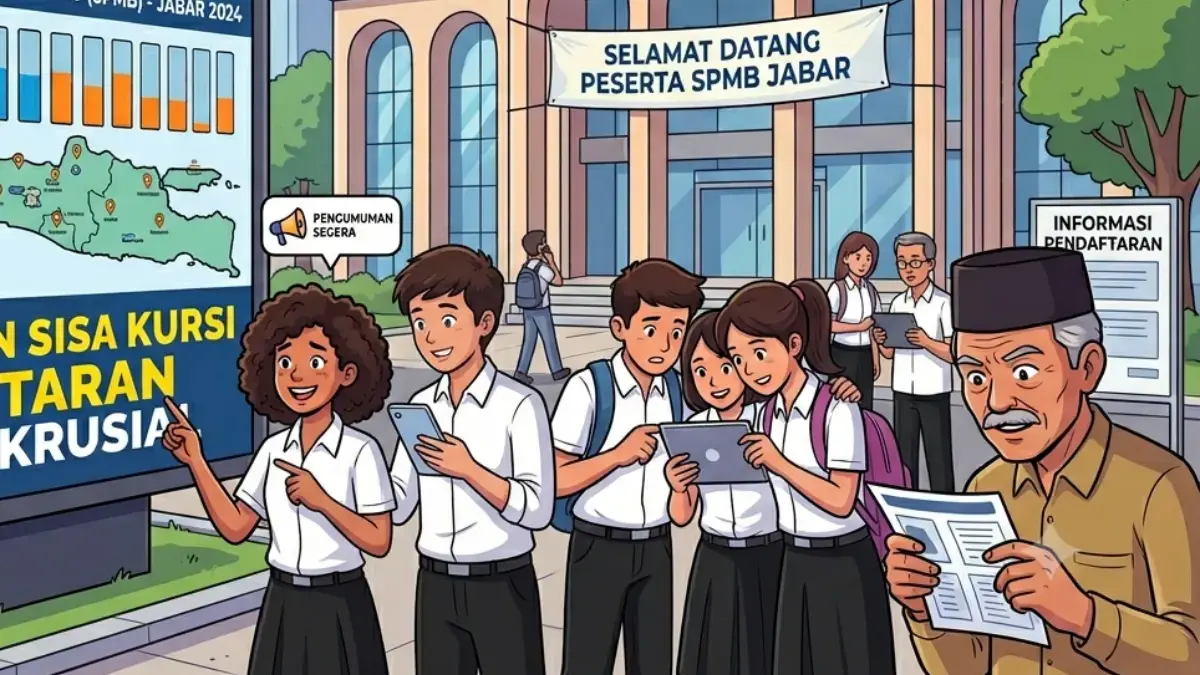 SPMB Jabar Terapkan Skema Pergeseran Kuota