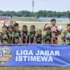 BANGGA: SSB Garuda Jaya KU 10 asal Kedawung, Kabupaten Cirebon memastikan diri melangkah ke Zona Provinsi Jawa
