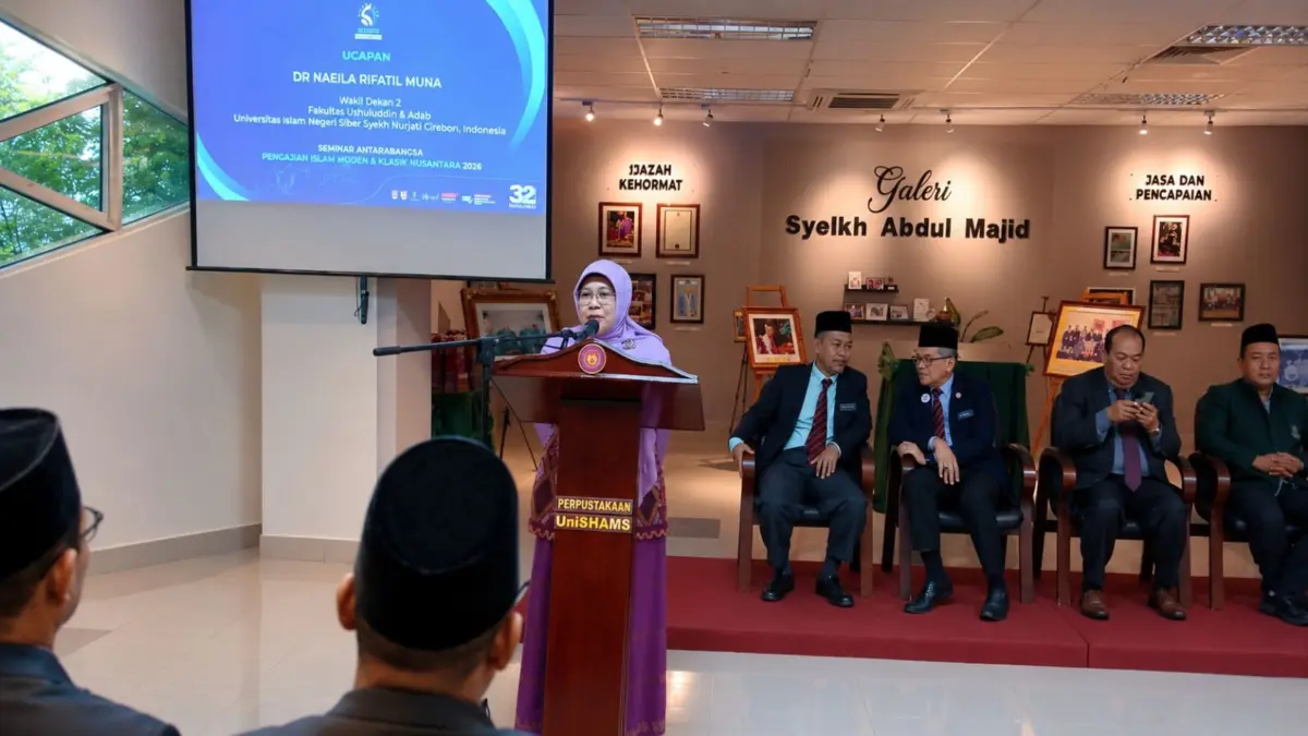 Dr Naeila Wakili UIN Siber Syekh Nurjati pada Konferensi Internasional di Malaysia Adab UIN Siber Syekh Nurjati Cirebon