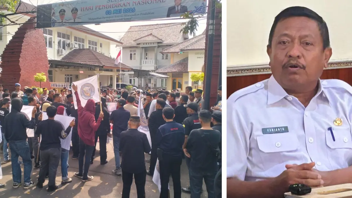 Unjuk Rasa Menyorot Soal Kinerja Kadisdik