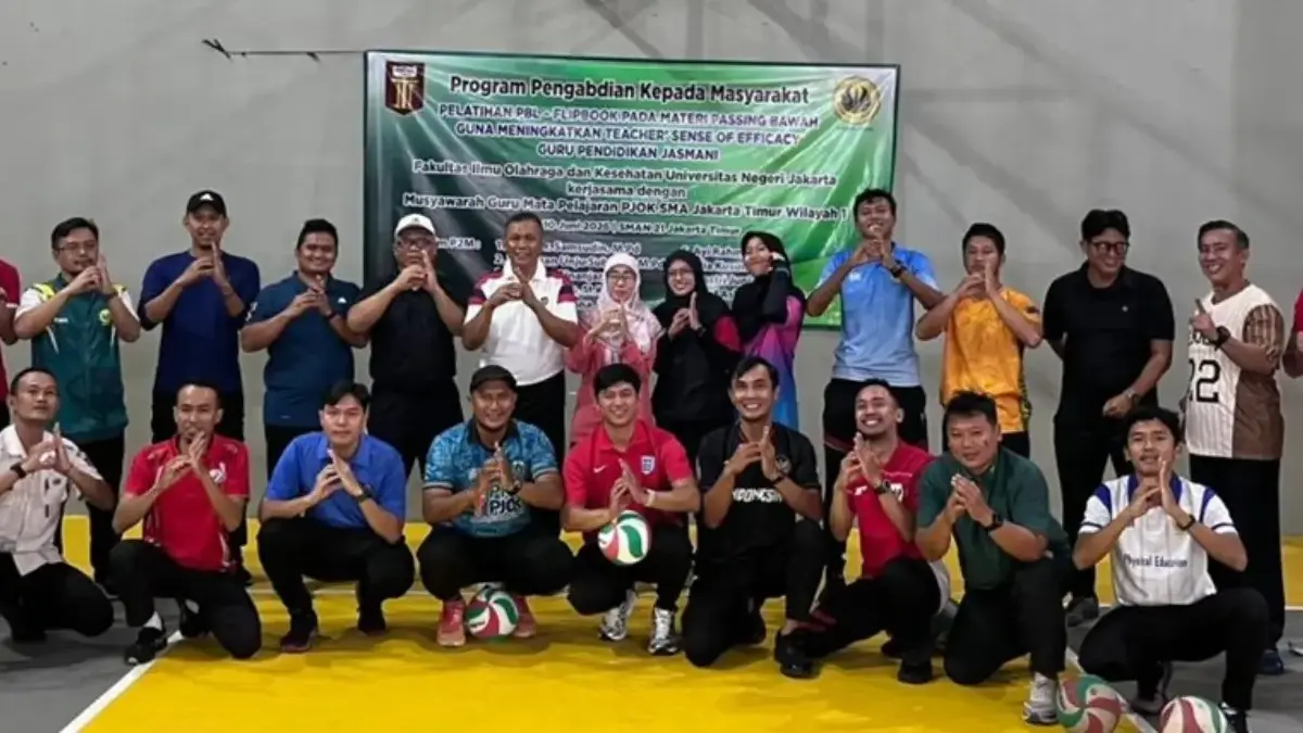 FIKK UNJ Gelar Pelatihan PBL-Flipbook untuk Tingkatkan Kompetensi Guru PJOK Jakarta Timur PKM FIKK UNJ