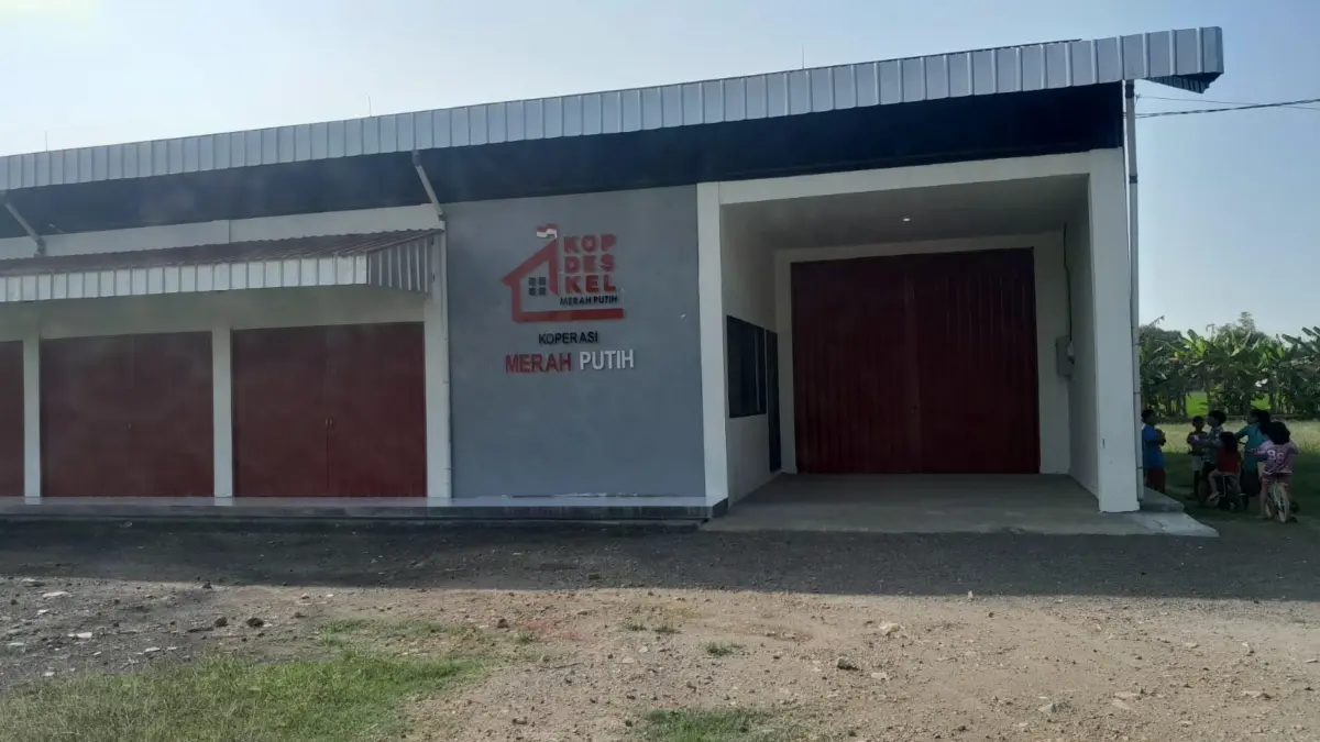Gerai Koperasi Desa Merah Putih Desa Pegagan