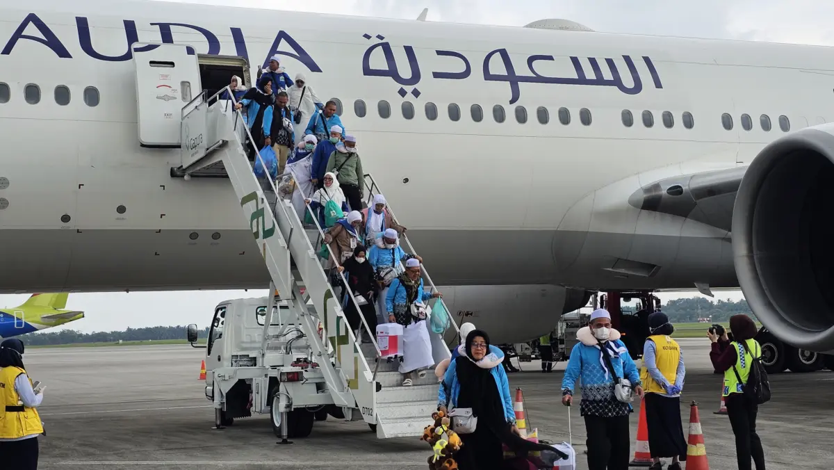 Lancar, Masih Sesuai Rencana, Pemulangan Jamaah Haji Indonesia dari Arab Saudi Pemulangan Jamaah Haji Indonesia dari Arab Saudi