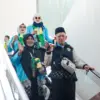 Jamaah Haji Tiba Melalui Bandara Kertajati