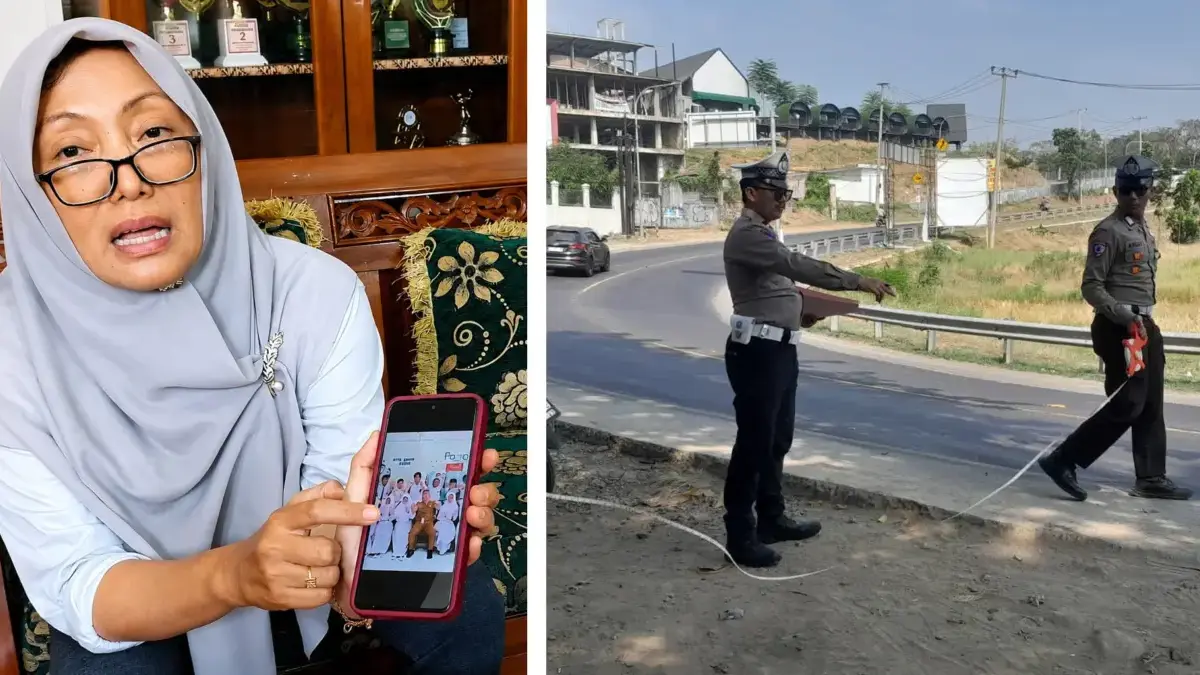 Sebelum Kecelakaan di Gronggong Terjadi