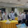MEMBANGUN: Kepala Badan Pemelihara Keamanan (Kabaharkam) Polri, Komisaris Jenderal Polisi Karyoto saat melaksa