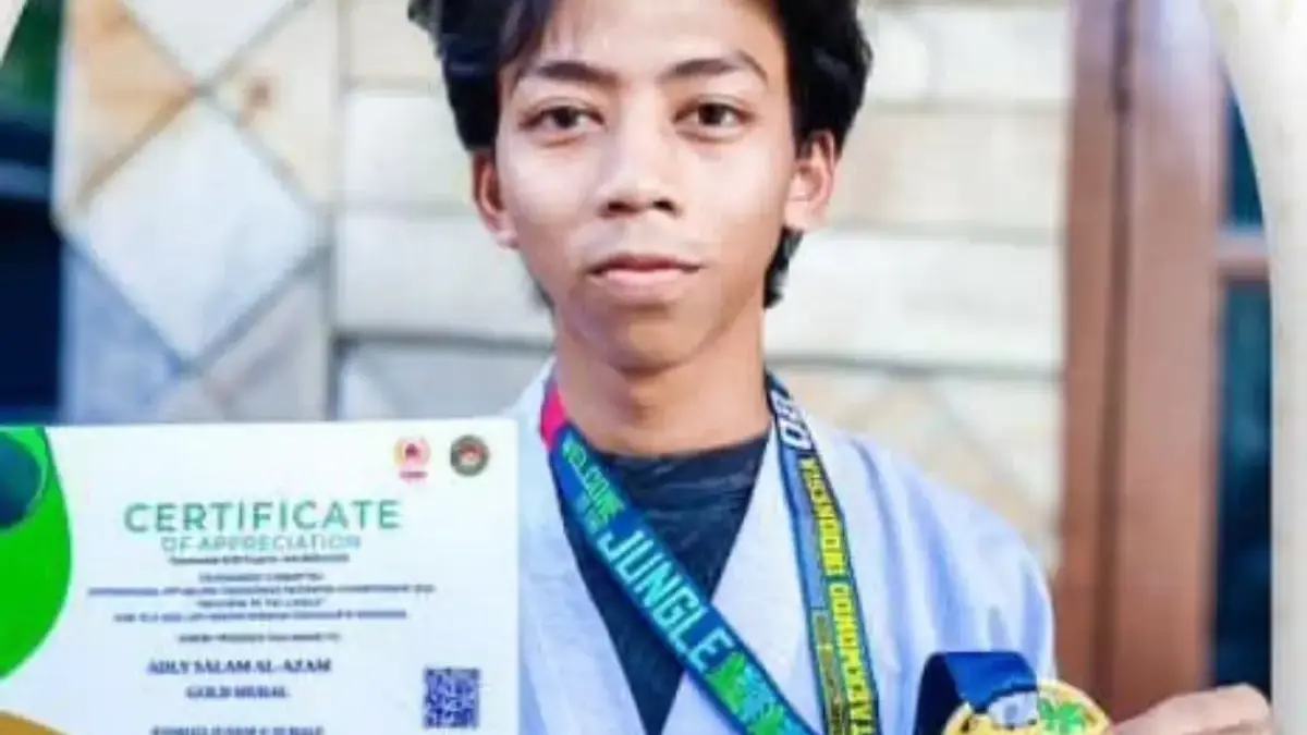 Santri Al Hikmah Raih Emas Kejuaraan Taekwondo Internasional medali emas Taekwondo Indonesia 2026