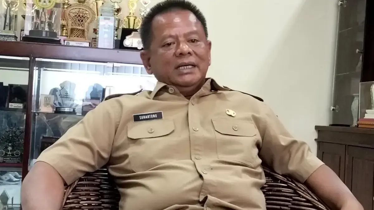 Ratusan Kios Pedagang Tutup, Retribusi Pasar Palimanan Baru Tembus 45 Persen Kepala Disdagin Kabupaten Cirebon Kabupaten Cirebon Suhartono SSos MSi