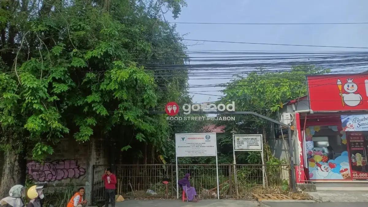Pujabon Terbengkalai Bertahun-tahun, Dulu Dibangun untuk Relokasi PKL di Jl Cipto Food Street Pujabon di Jl d Cipto