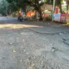 Dikeluhkan Warga dan Pedagang, Jalan Rusak di Kawasan Bima jalan berlubang di kawasan Bima