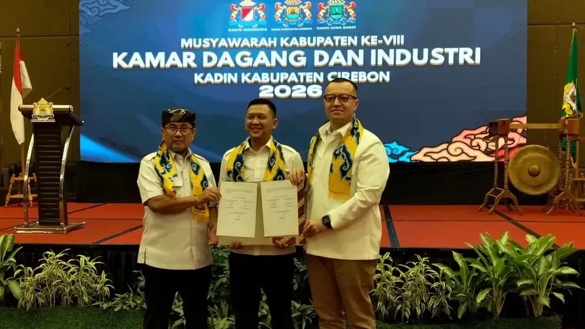 Mukab Kukuhkan Ari Prasetyo sebagai Nakhoda Baru Kadin Kabupaten Cirebon Ketua Kadin Kabupaten Cirebon
