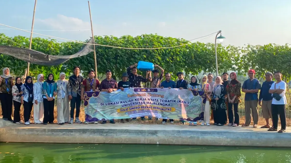 KKN-T UNMA Tebar 1.000 Benih Ikan Nila Hingga Latih Olah Produk Pascapanen di Desa Leuwilaja KKN-T UNMA Tebar 1.000 Benih Ikan Nila Hingga Latih Olah Produk Pasca Panen di Desa Leuwilaja