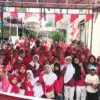 SEMARAK. Warga RT 03 RW 04, Perumahan Griya Sumber Indah (GSI) Kelurahan Tukmudal, Kecamatan Sumber, Kabupaten