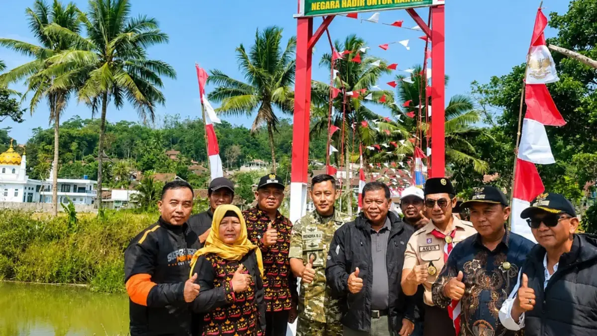 Jembatan Perintis Garuda Talaga Kulon