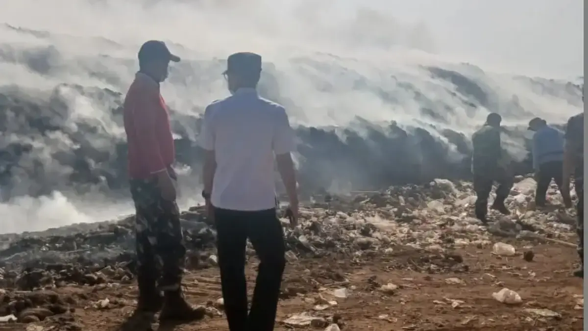 Kebakaran Hebat di TPSA Ciniru, Gunakan Sistem Sekat Bakar Cegah Meluas Ist