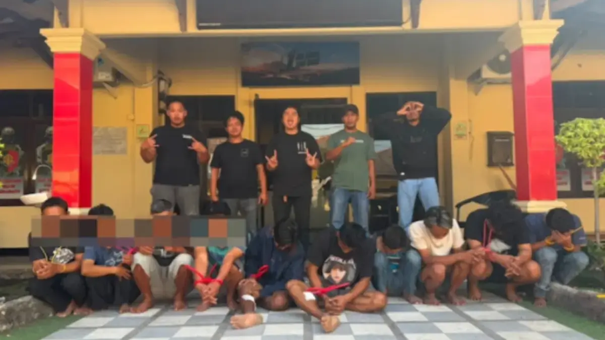 Satreskrim Polres Indramayu berhasil meringkus 10 pelaku pencurian
