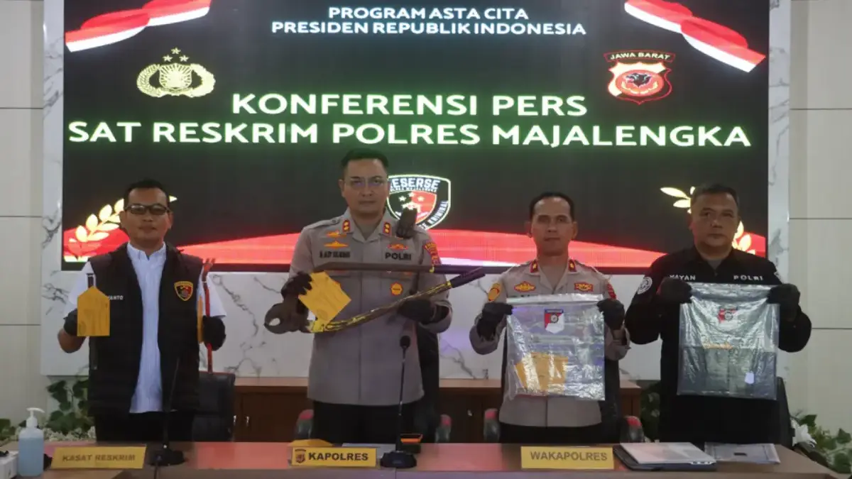 Residivis Pembobol Pabrik Berhasil Diringkus Satreskrim Polres Majalengka Residivis.