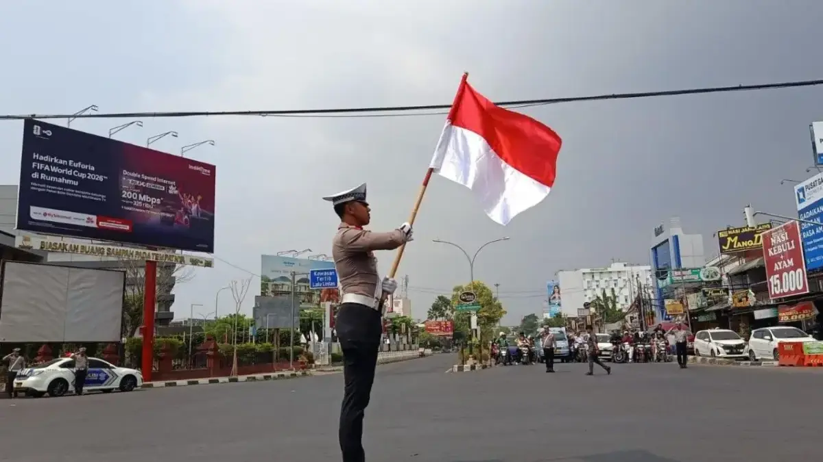 Jajaran Satlantas Polres Cirebon Kota