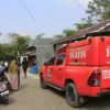 Tim Inafis Polresta Cirebon mendatangi lokasi kebakaran