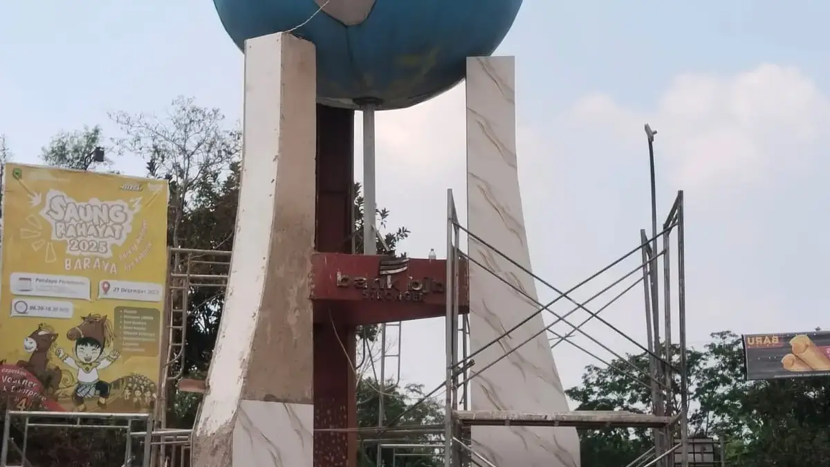 Tugu Kuda Kuningan Bakal Gantikan Tugu Bola Dunia Agus panther/radar kuningan