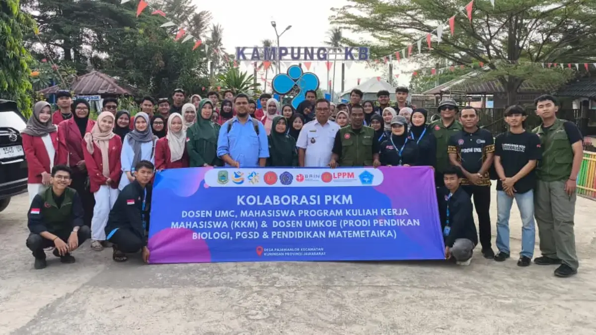Kolaborasi UMC dan UMKOE di Pajawanlor Wujudkan Konsep Kampus Berdampak kolaborasi UMC dan UMKOE