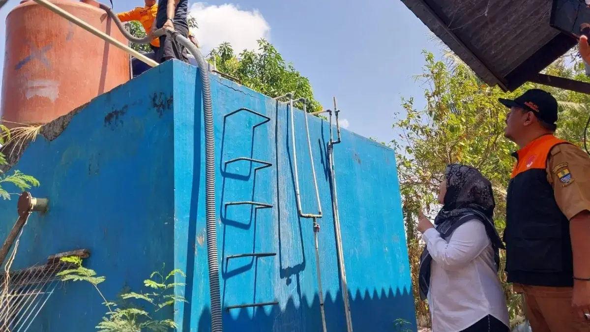 Wilayah Argasunya Krisis Air Bersih dan Kekeringan Wakil Walikota Cirebon Siti Farida Rosmawati