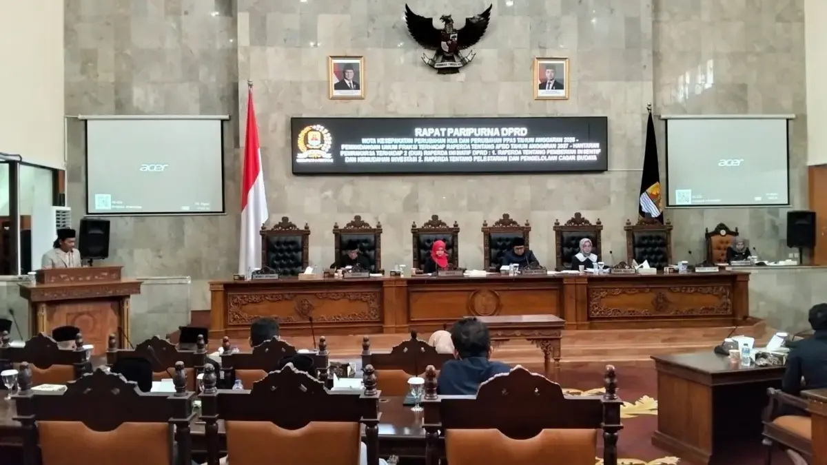 paripurna terkait RAPBD