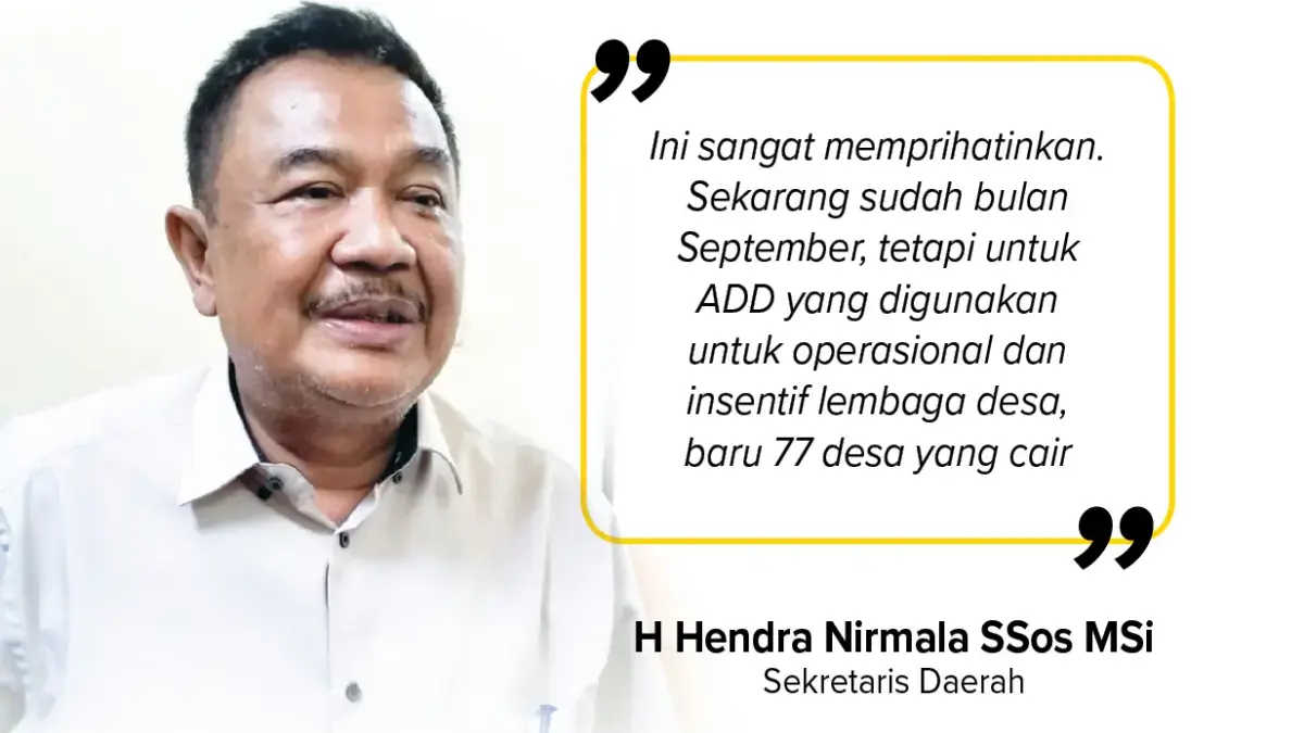 Sekretaris Daerah Kabupaten Cirebon Hendra Nirmala