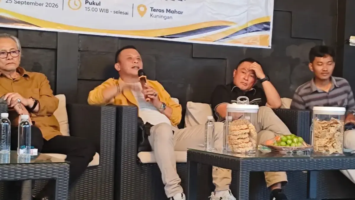 Ngobrol Santai di Kuningan, Bupati Dian dan Ketua Golkar
