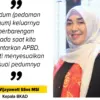 Kepala BKAD Kabupaten Cirebon Sri Wijayawati SSos MSi