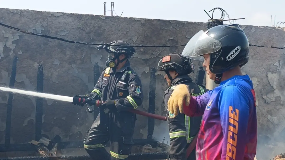 Gudang Ubi di Sukamukti Kuningan Terbakar, Kerugian Ditaksir Rp110 Juta Ist