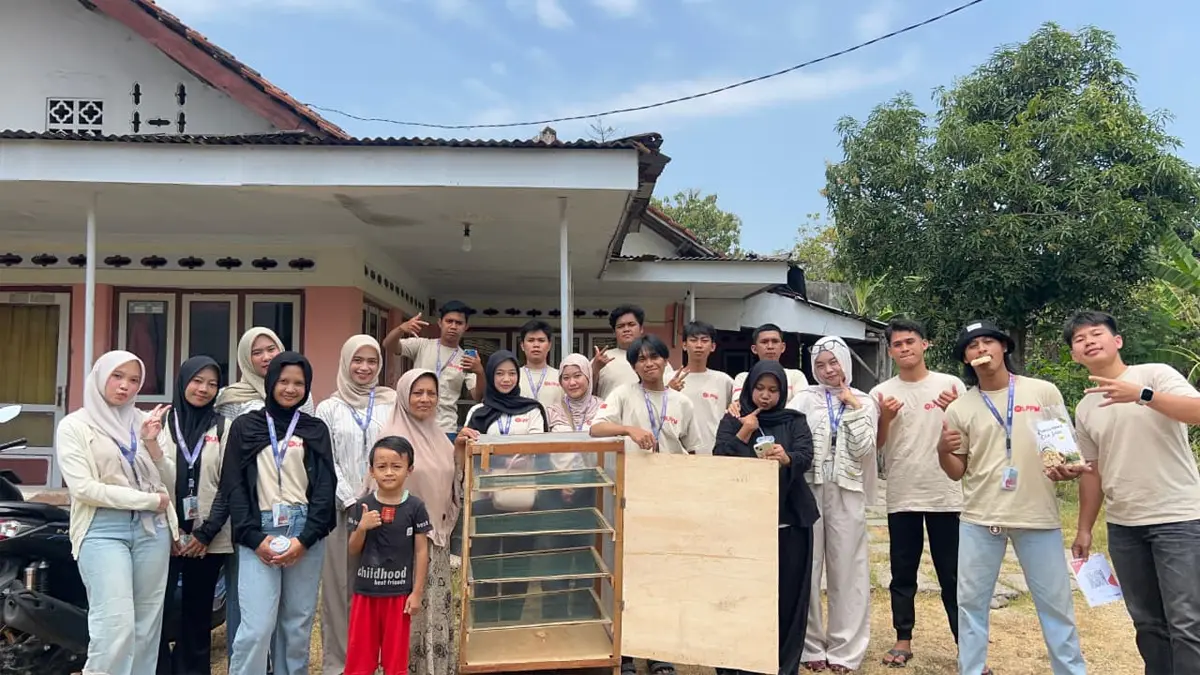 Mahasiswa KKM UMC Buat Alat Pengering Higienis.