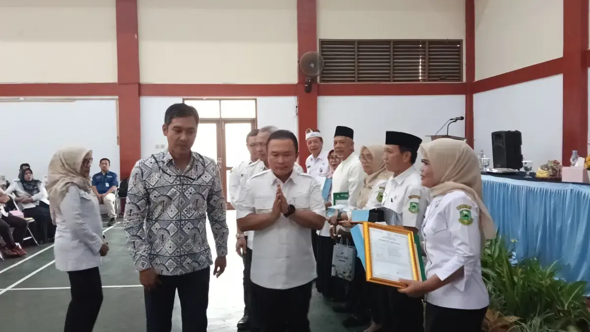 110 PNS Terima SK Pensiun, Bupati Kuningan Minta Persiapkan Mental Ist