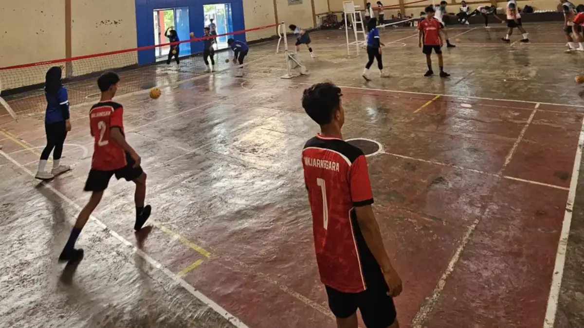 Atlet sepak takraw Kabupaten Indramayu