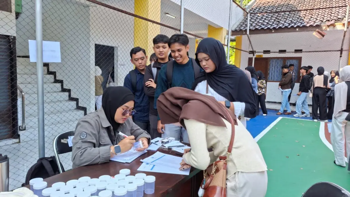 BNN Kuningan Periksa Urine 472 Mahasiswa Uniku Ist