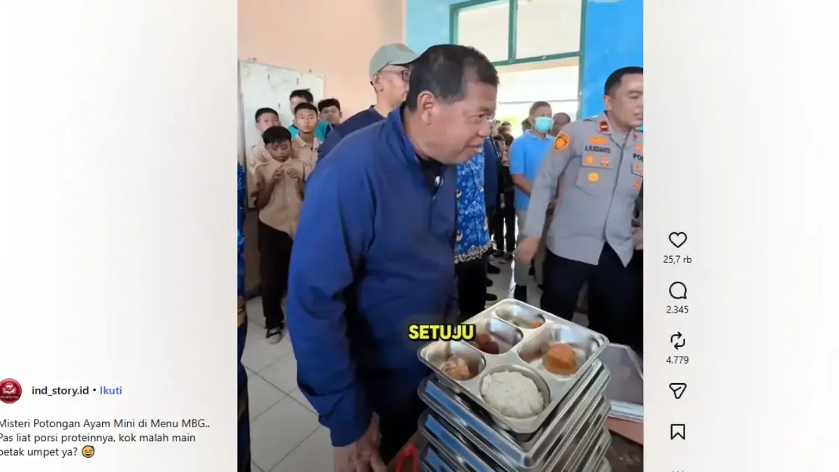 Video Bupati Eman Suherman Sidak MBG di Sekolah Viral Bupati Majalengka sidak MBG