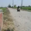 jalan belum di aspal